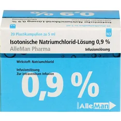 Isotonische Nacl 0.9% Deltamedica Plastik Ampulle 100 ML