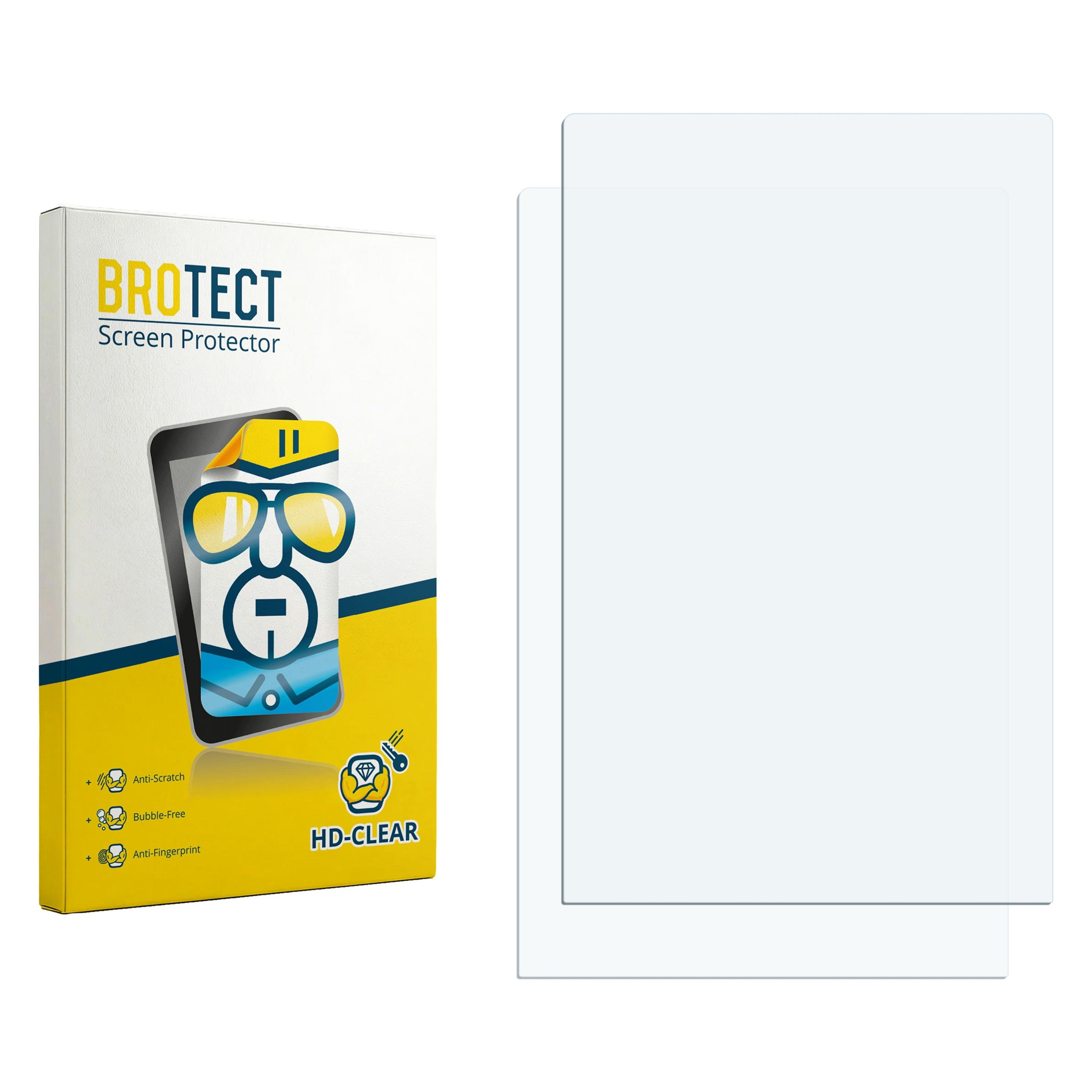 Brotect Schutzfolie für Sony NW-A25HN NW-A20 Series Displayschutz Displayschutzfolie Folie Klar Transparent (1814112)