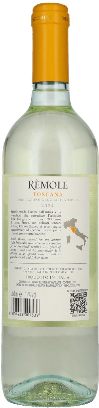 Frescobaldi RÈMOLE Bianco 2024 12% Vol. 0,75l