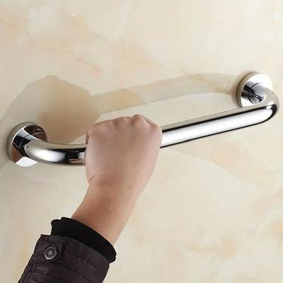 Stainless Steel Bathroom Safety Handrails Accessible, Durable, And Reliable Support For Elderly & Disabled 1pc