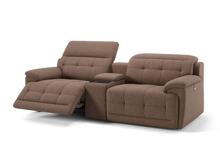Stoffcouch 2-Sitzer VEGAS Relaxcouch Designer Couch