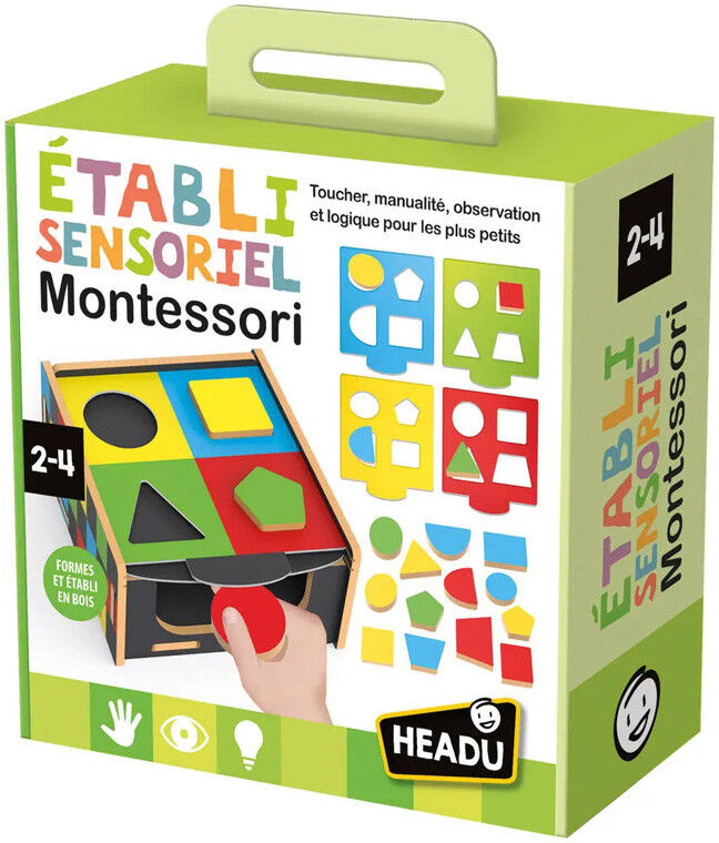 Etabli sensoriel Montessori - Headu