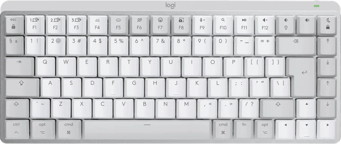 Logitech MX Mini Mechanical for Mac Pale Grey - US INTL