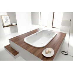 Hoesch Andree Putman Oval Badewanne 6655.010 190 x 100 cm, weiss, Einbauversion