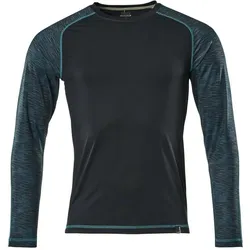 MASCOT Langarmshirt Schwarzblau XXL - 17281-944-010-2XL - Schwarzblau
