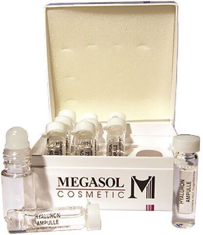 MEGASOL COSMETIC Hyaluron Ampullen 10x3 ml