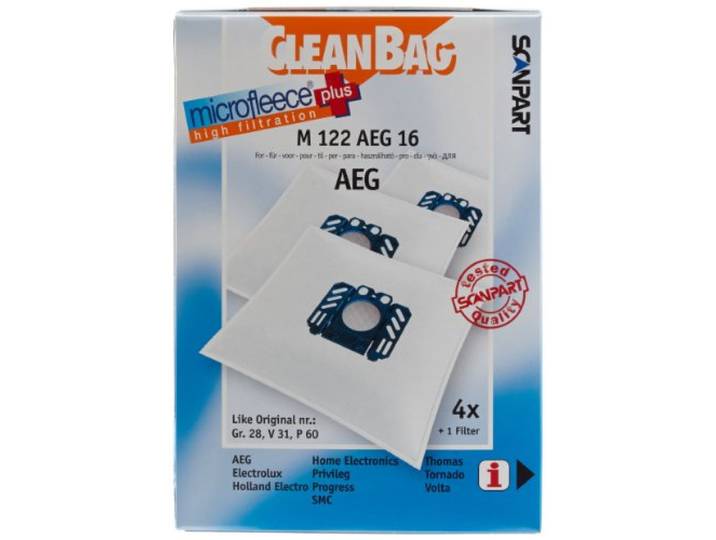 Scannen Onderdeel M 122 AEG 16 CLEANBAG AEG GR 28 5010-5030