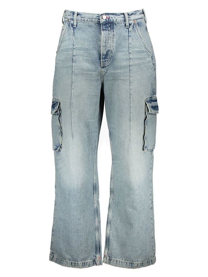 Scotch & Soda Cargojeans - Relaxed fit - in Hellblau - W26/L32