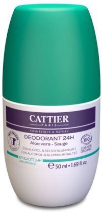 Cattier Roll-On Deodorant 24 H 50 ml