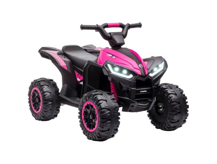 HOMCOM Kinderquad Elektro 12V met 35W Motor voor 3-5 Jaar Roze