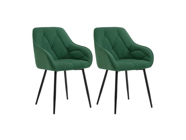 Woltu Polsterstuhl (Set, 2 St), Esszimmerstühle Ergonomisches Design Stuhl
