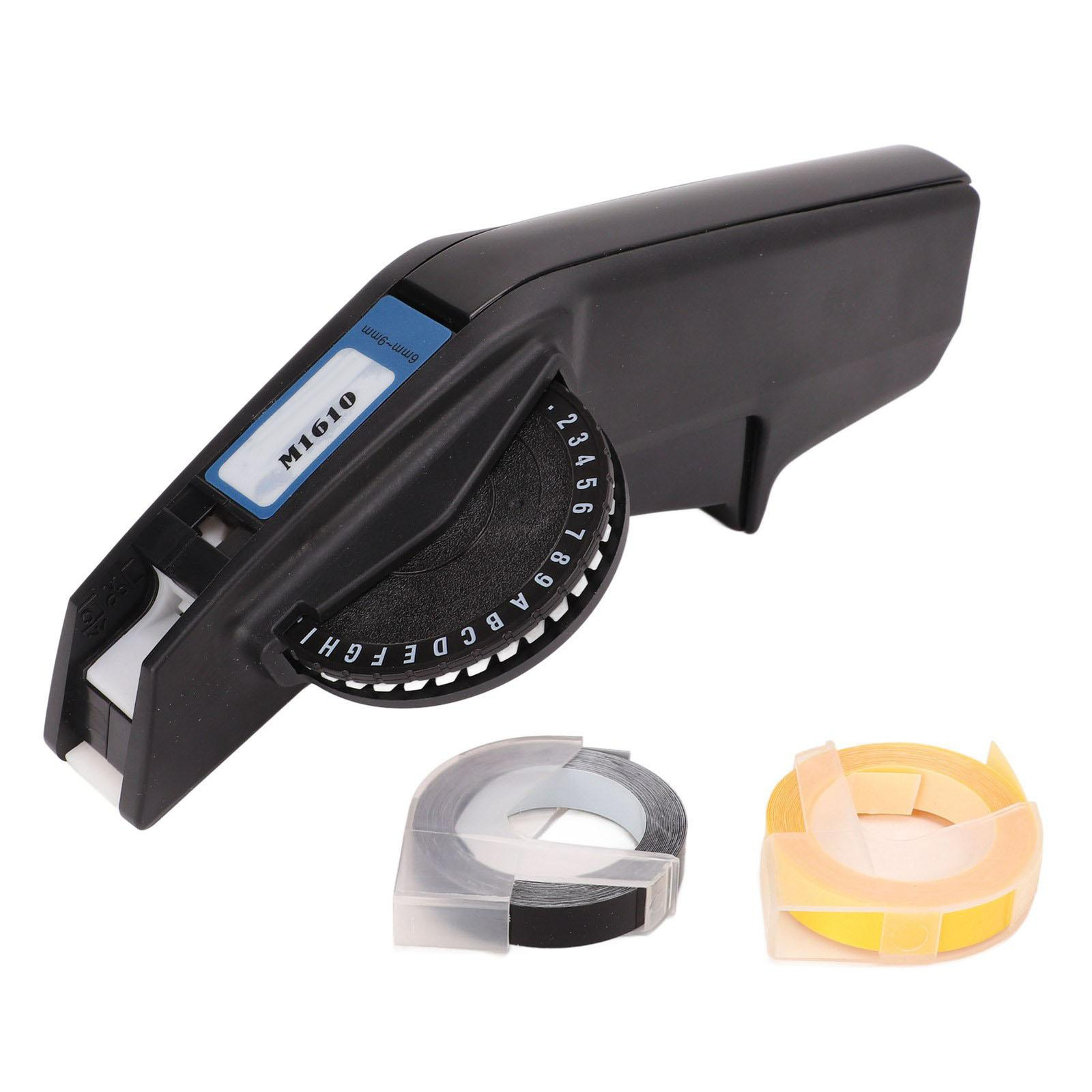 Gistuch Etikettenprinter voor gepersonaliseerde labels met 3D-bedrukking, zwart
