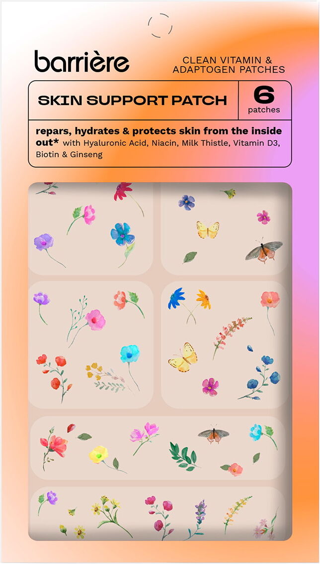 barrière SKIN SUPPORT Vitamin Patch Wildflowers (6 Stück)
