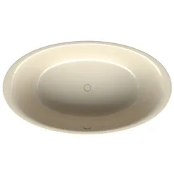 Bette BetteEve Badewanne 6043-001PLUS 180x100x45cm, Glasur, pergamon