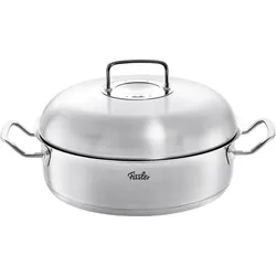 Fissler Bräter rd. orig.profi col.28cm, Pfanne + Kochtopf, Silber