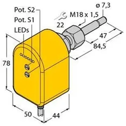 Turck Strömungssensor FTCSTA4P2ARX/115VAC