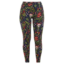 Blutsgeschwister Baumwoll-Leggings Lovely Legs - dreamy mushroom carpet XS