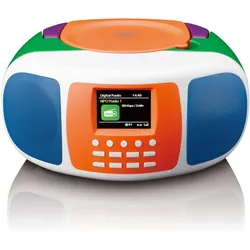Lenco SCD-861KIDS (DAB+, FM, Bluetooth), Radio, Mehrfarbig