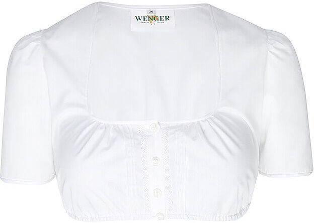 WENGER Dirndlbluse ANIKA weiss   36 36