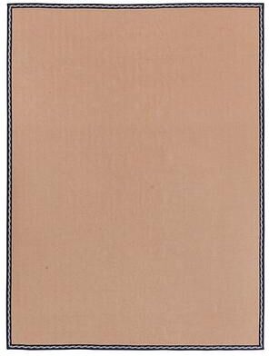 Jasmine Embroidered Edge Jute Rug - Blue, 3' x 5' - Ballard Designs