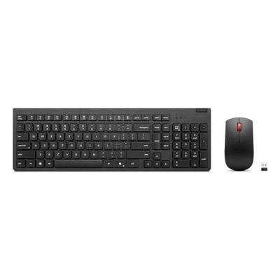 Lenovo Essential Wireless Combo Gen 2 Kabellos Tastatur, Maus-Set Deutsch, QWERTZ Schwarz