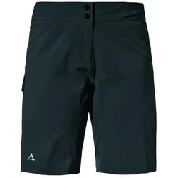 Schöffel, Damen, Velohosen, Shorts Danube (38), Schwarz