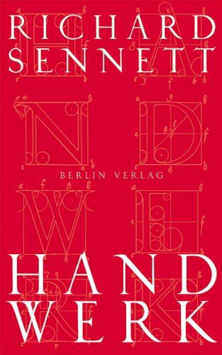 Richard Sennett - Handwerk - Preis vom 14.10.2026 23:07:16 h