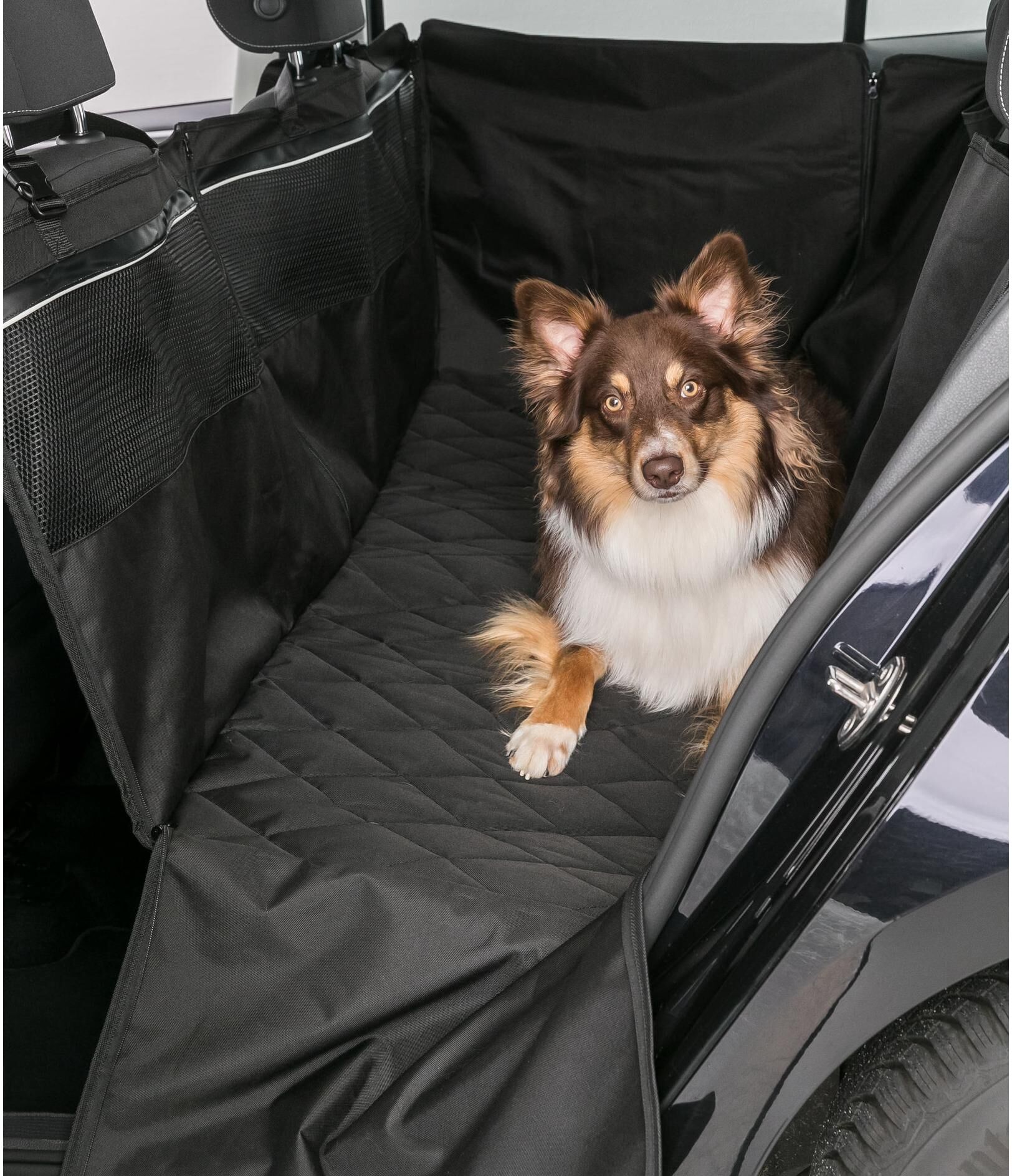 Tier-Autoschondecke TRIXIE, schwarz, B:210cm L:175cm, Polyester, Tier-Autodecken, Tier-Autoschondecke schwarz B/L: 210cm x 175cm