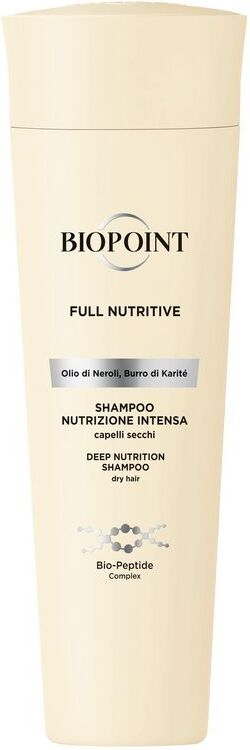 Biopoint Full Nutritive Shampoo Nutrizione Intensa 200 ML