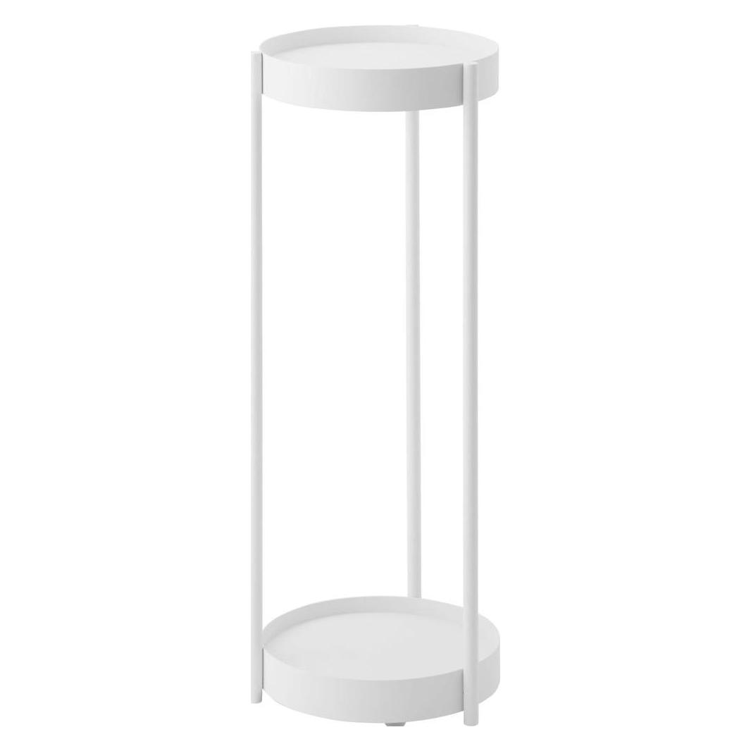 Yamazaki 2-stöckiger Pflanzenständer mit Rollen TOWER (B0CC8TMGPZ)
