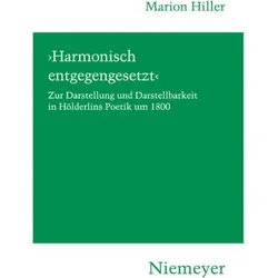 Harmonisch entgegengesetzt', Fachbücher von Marion Hiller