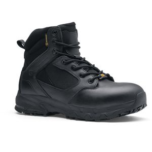 Shoes-for-Crews Berufsschuhe Defense Mid, O6, ESD, Stiefel, Unisex, Echt Leder, schwarz, Gr. 41
