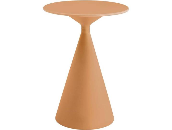 Table haute bistro de jardin ⌀80 cm \ Néora\ - Orange