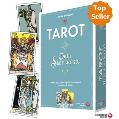 TAROT - Dein Starterkit, Set von Anna Janssen, Königsfurt-urania, 978-3-86826-570-5