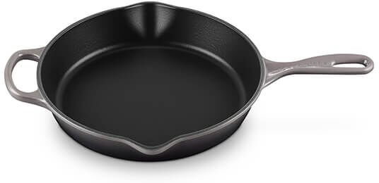 Le Creuset Signature Flint Cast Iron 26cm Deep Skillet