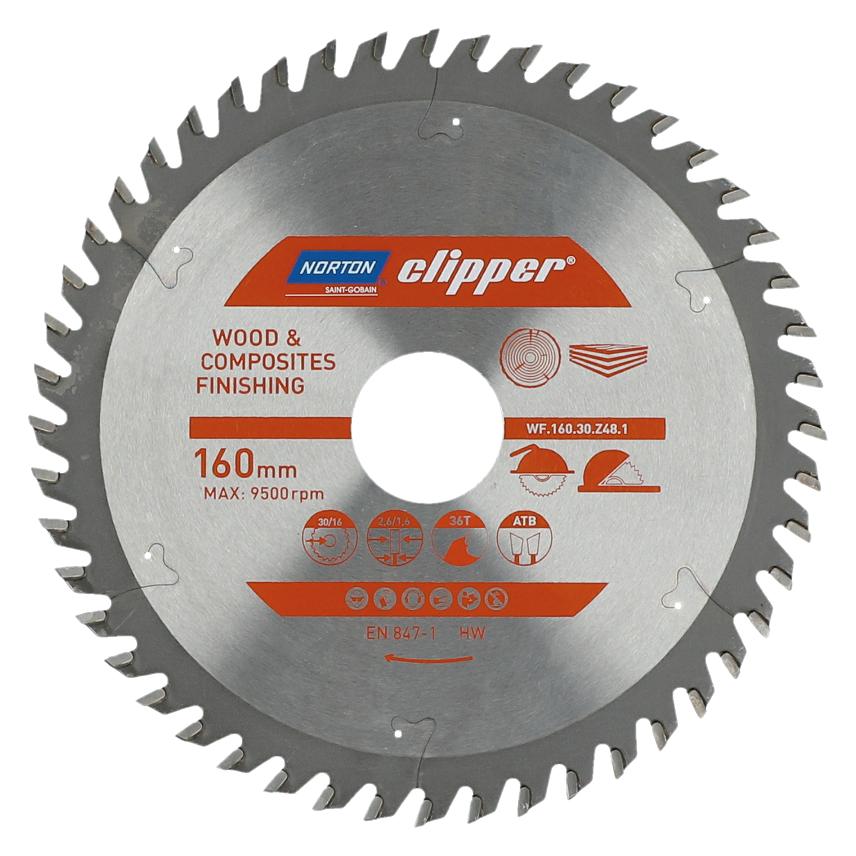 Norton Clipper Clipper-Kreissäge 160 mm x 30 (70184608085)