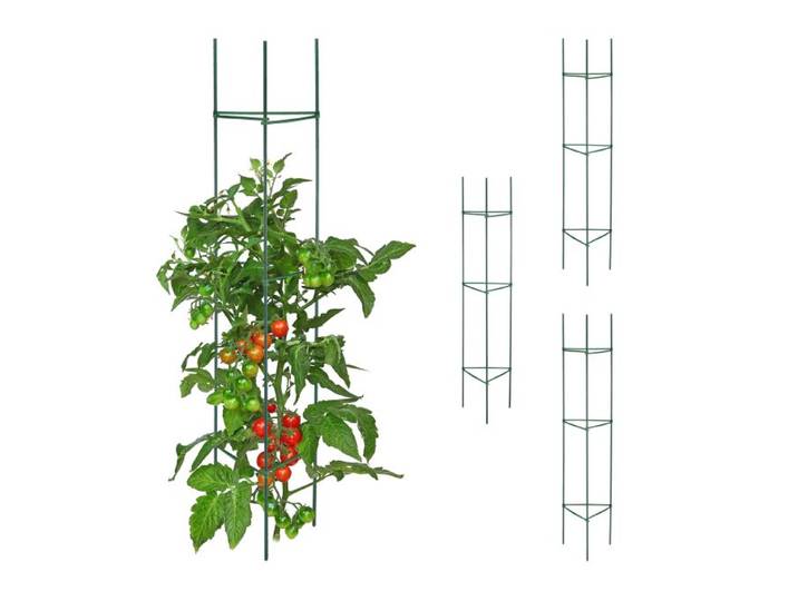 Relaxdays Rankhilfe 4er Set 150 cm