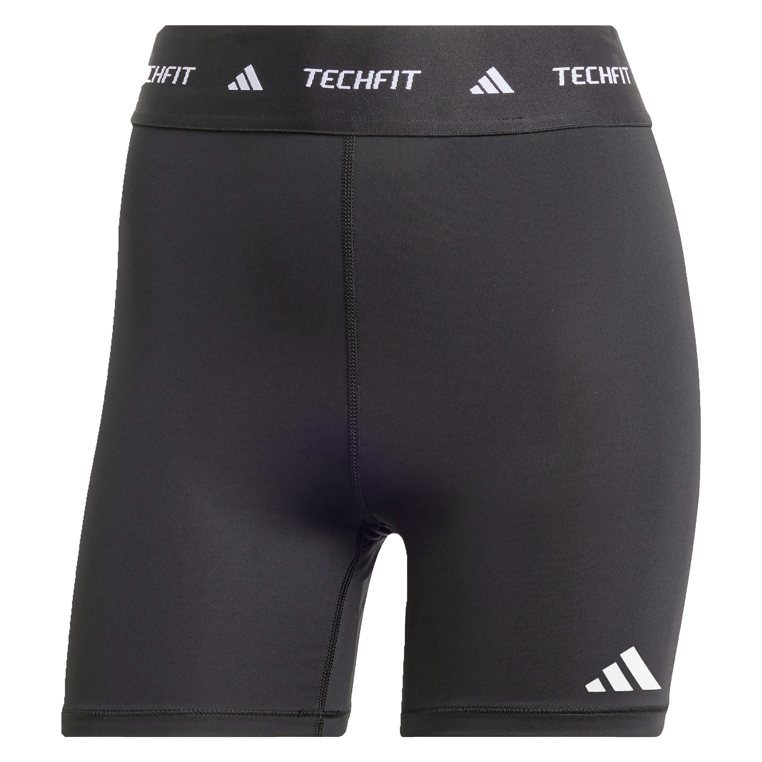 Adidas TECHFIT Short Leggings, Damen Strumpfhose, Schwarz (S) (IT2275)