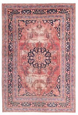 ECARPETGALLERY Hand-knotted Antalya Vintage Red Wool Rug - 6'4 x 9'5