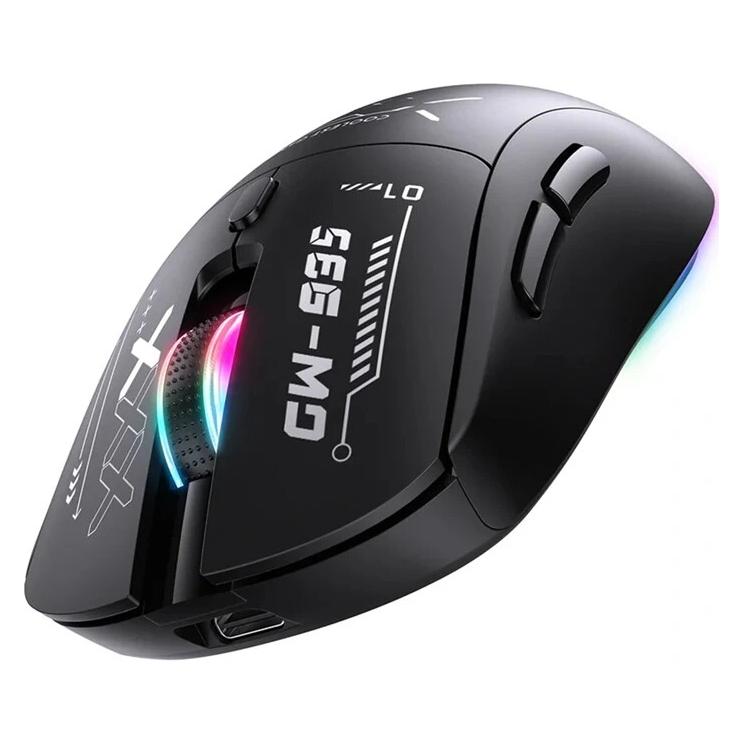 Onikuma CW953 gaming mouse (black) (Kabelgebunden, Kabellos) (CW935 Black)