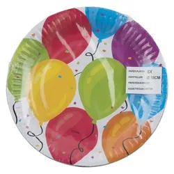 Eddy Toys, Einweggeschirr, Plate 18cm PA 6pc (6x)