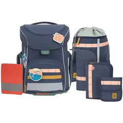 LÄSSIG Slim Unique Schulranzen-Set 7tlg