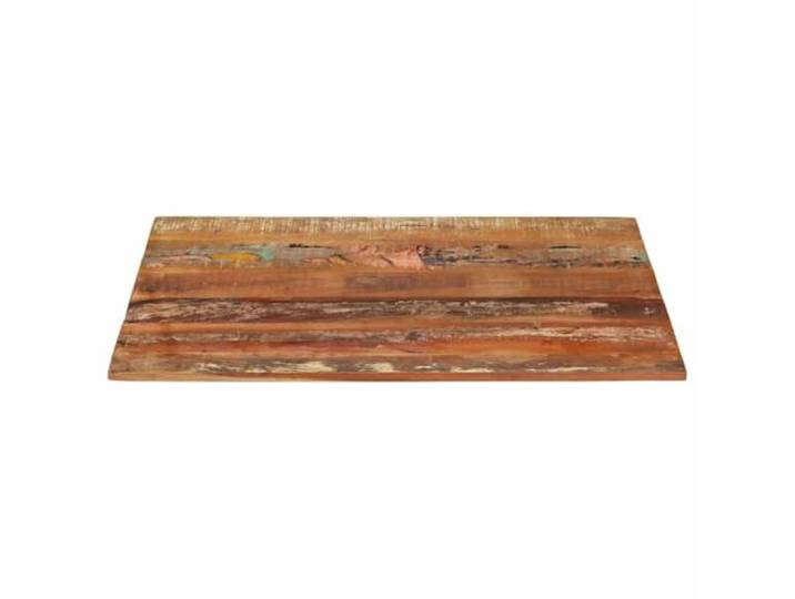 GFDWPUY Tischplatte Rechteckig 70x90 cm 15-16 mm Altholz Massiv Rustikales Tropenholz, Wiederverwertet, Für Couchtisch, Beistelltisch, Bartisch, Leicht Reinigbar