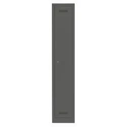 Garderobenschrank MonoblocTM | 1 Abteil - 634 anthrazitgrau