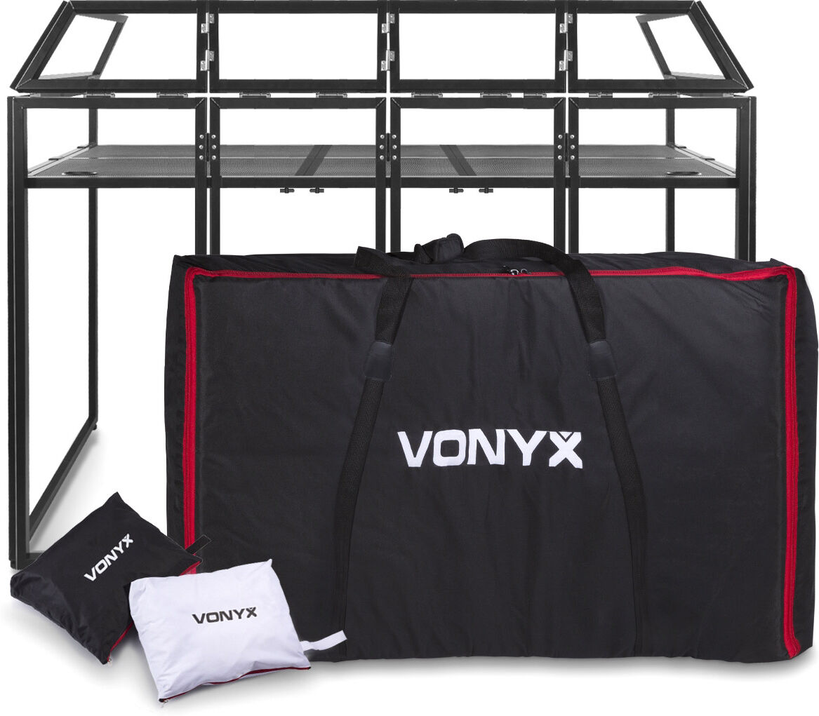 Vonyx Db5 Faltbares Dj-Booth System Pro Groß 2.0m