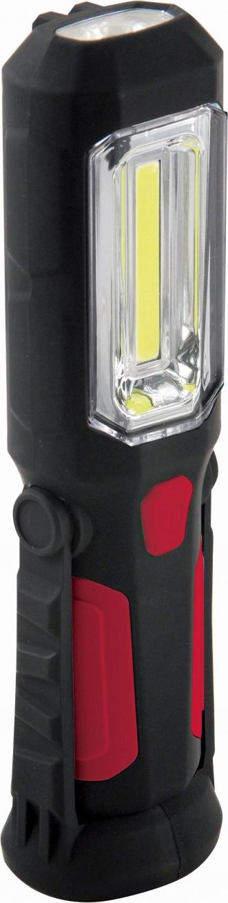 Velamp TRANSFORMER werklamp met 8+1 SMD LED's, voorzien van haak, magneet en standaardvoet, inclusief batterijen