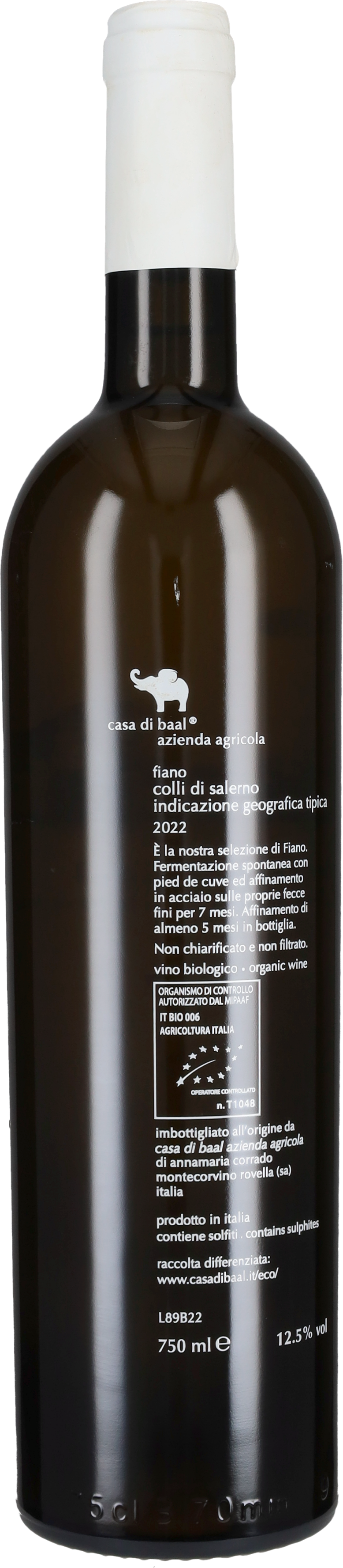 Fiano Casa di Baal 2022