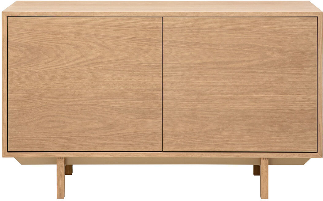 Miliboo Buffet scandinave en bois clair 2 portes L120 cm SID