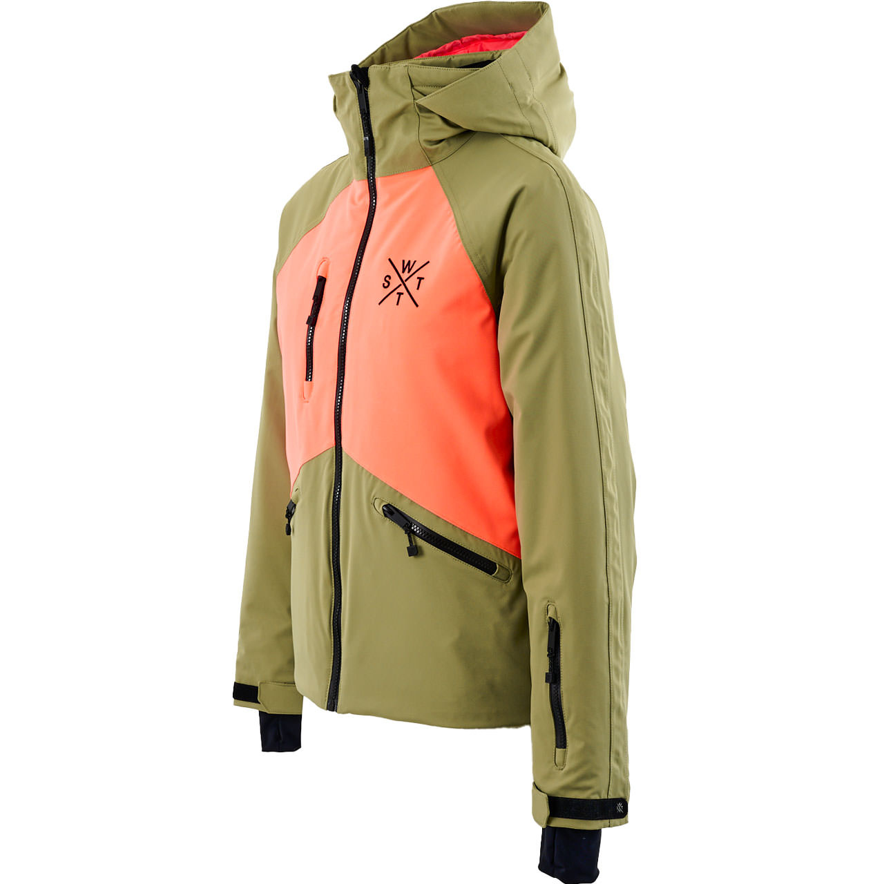 Watts Damen Skijacke XPEAK olive - S