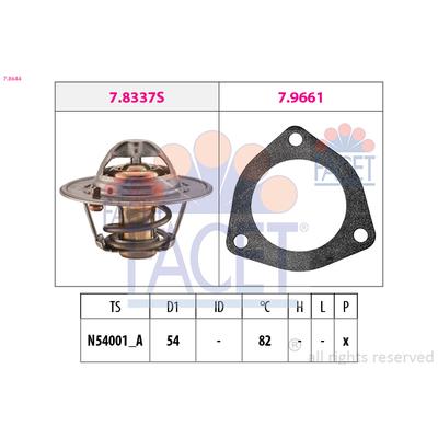 FACET Thermostat, Kühlmittel 78644 für LAND ROVER